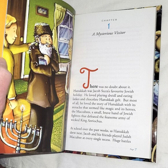 An Adventure in Latkaland Hanukkah Story SIGNED Karen Fisman Thomas McAteer HC - Picture 9 of 9